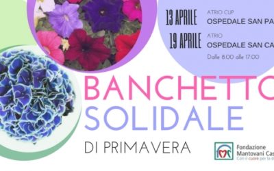 Banchetto solidale di primavera di FMC, 13 e 19 aprile