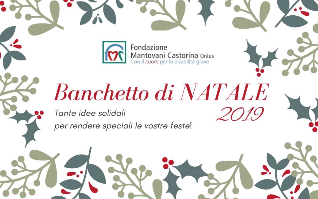 Banchetto solidale di Natale, 25 e 28 novembre